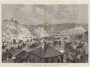 The War in the East, Advance of the Bulgarian Troops after the Servian Repulse from the Redoubts of Slivnitza